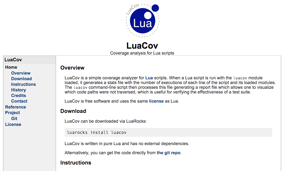 Lua Space Continuous Integration With Lua - 